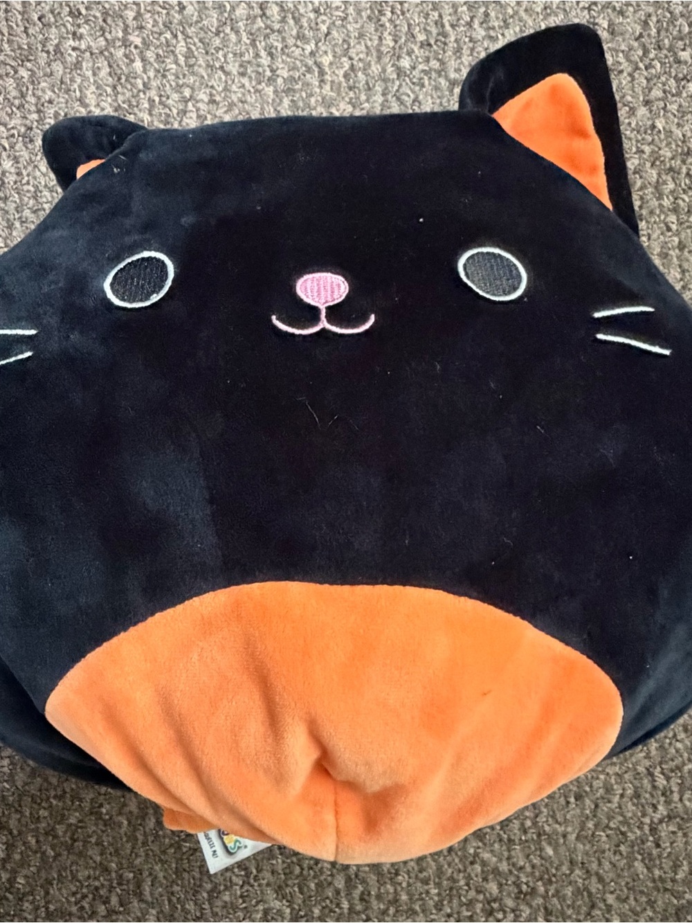 Squishmallows Halloween Black Cat Pumpkin Flip A Mallow Plush